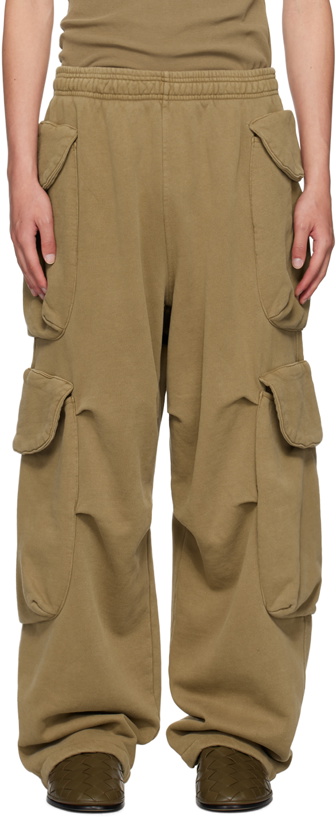 Photo: Entire Studios Taupe Heavy Gocar Cargo Pants