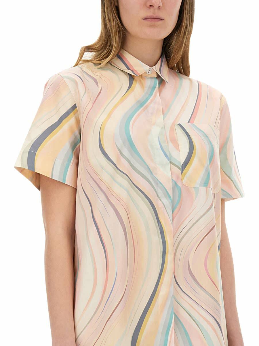 PS by Paul Smith faded Swirl Dress