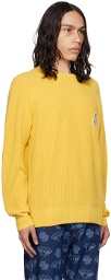 Moncler Genius Moncler Billionaire Boys Club Yellow Sweater