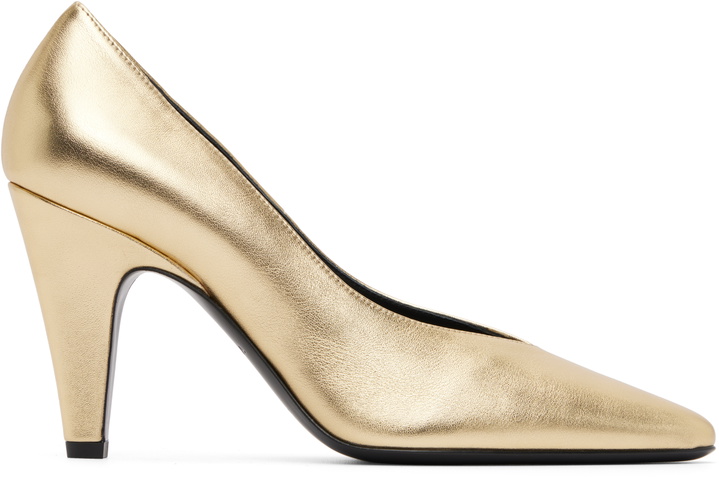 Photo: ALAÏA Gold Cone Heels