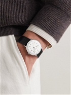 Junghans - Max Bill Automatic 38mm Stainless Steel and Leather Watch, Ref. No. 027/4700.02