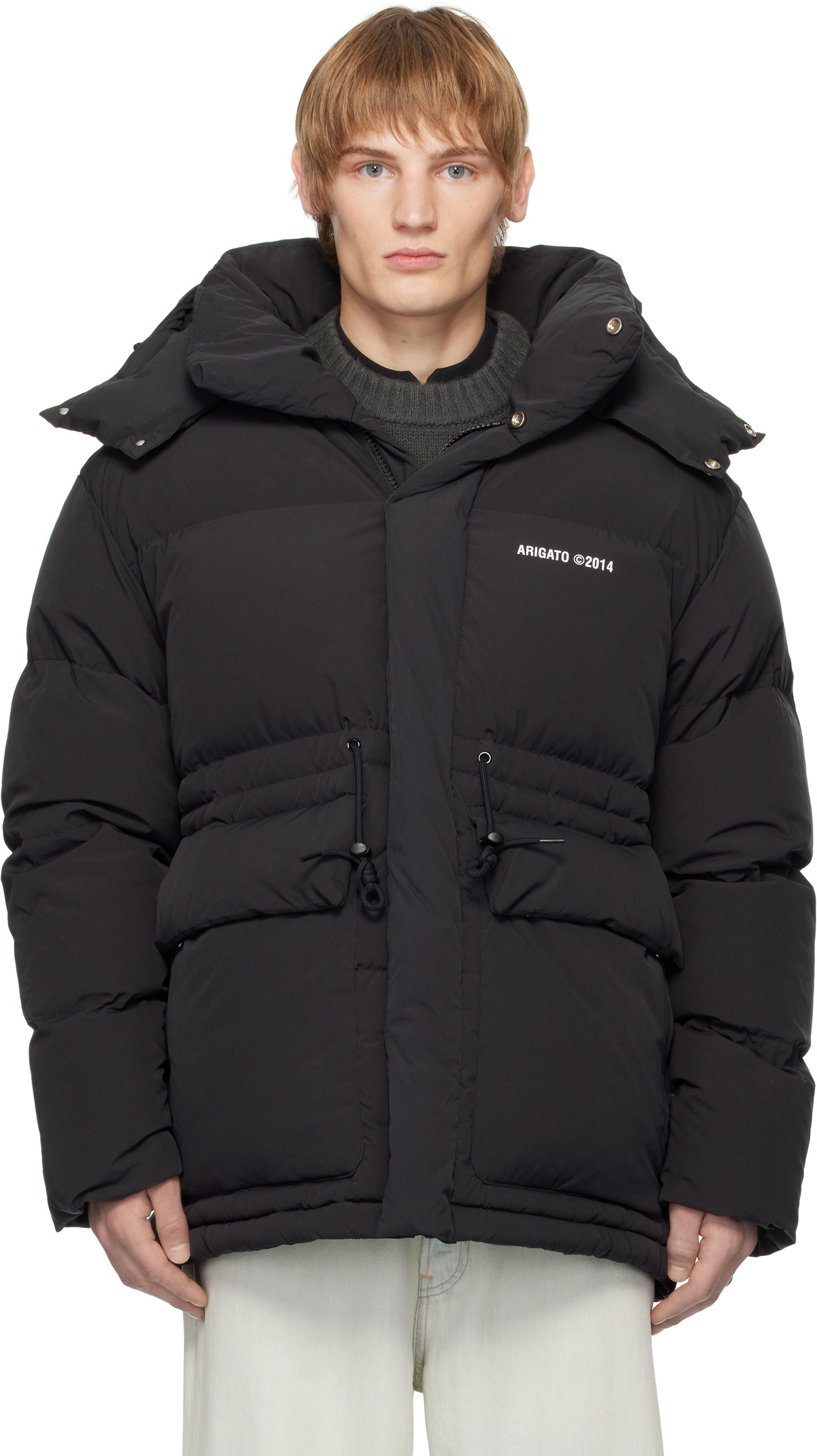 Axel Arigato Navy Peak Down Jacket Axel Arigato