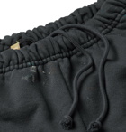 Gallery Dept. - Tapered Paint-Splattered Fleece-Back Cotton-Blend Jersey Sweatpants - Black