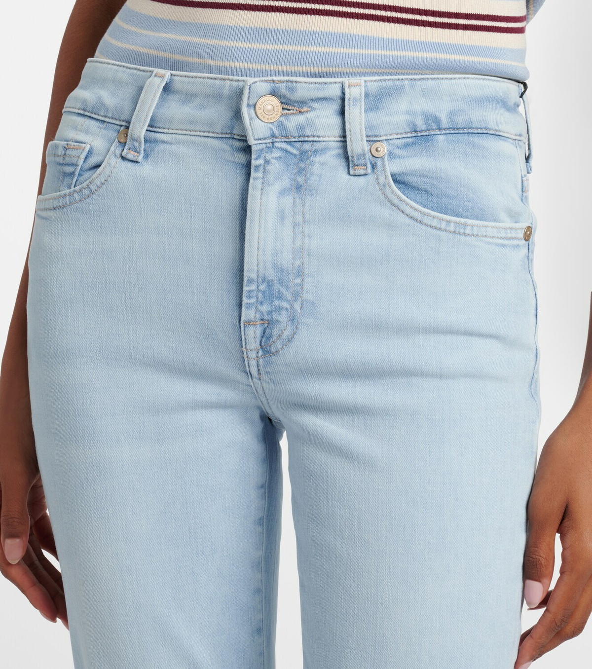 7 For All Mankind The Leggy bootcut jeans