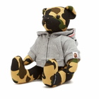 A Bathing Ape Men's 1St Camo Bear Plush Doll 35Cm M in Yellow 