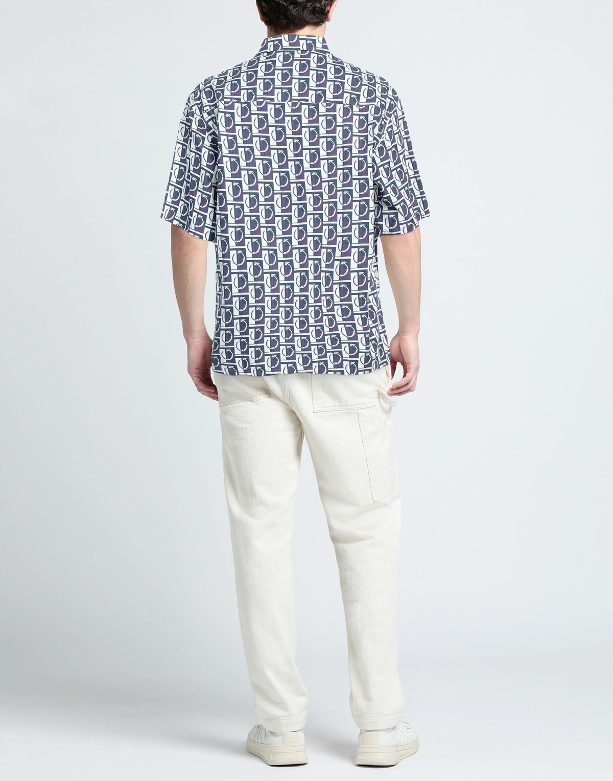 Trussardi Mens Shirt in Purple
