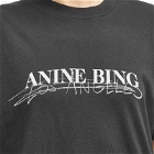Anine Bing Women's Walker Doodle T-Shirt in Vintage Black