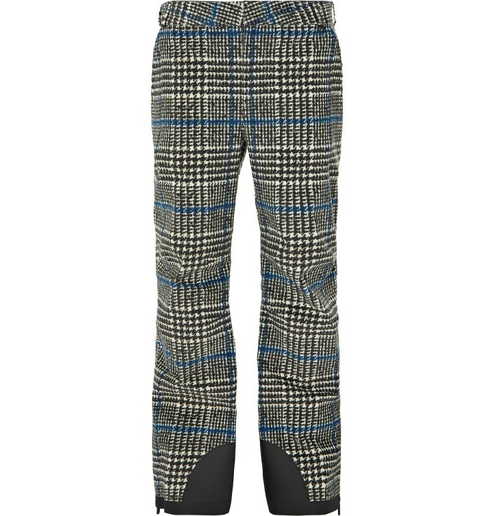 Photo: Moncler Genius - Houndstooth Stretch-Cotton Tweed Ski Trousers - Men - Gray