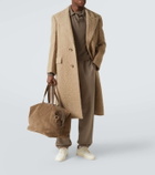 Métier Nomad suede duffel bag