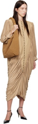 Nicklas Skovgaard Beige Gemma Midi Dress