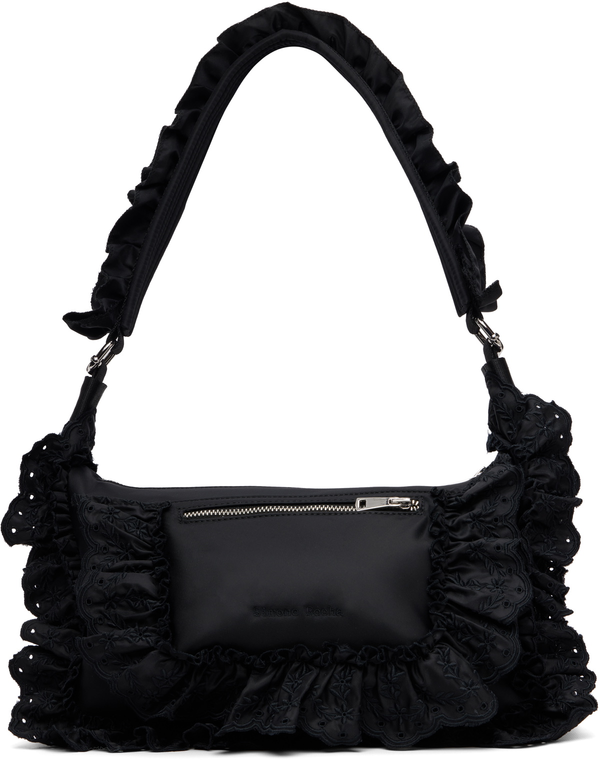 Simone Rocha Black Pillowase Shoulder Bag
