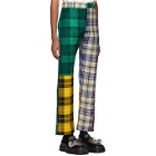Charles Jeffrey Loverboy Multicolor Mixed Tartan Charles Trousers