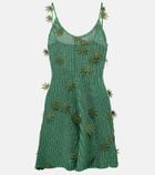 Loewe Paula’s Ibiza appliqué minidress
