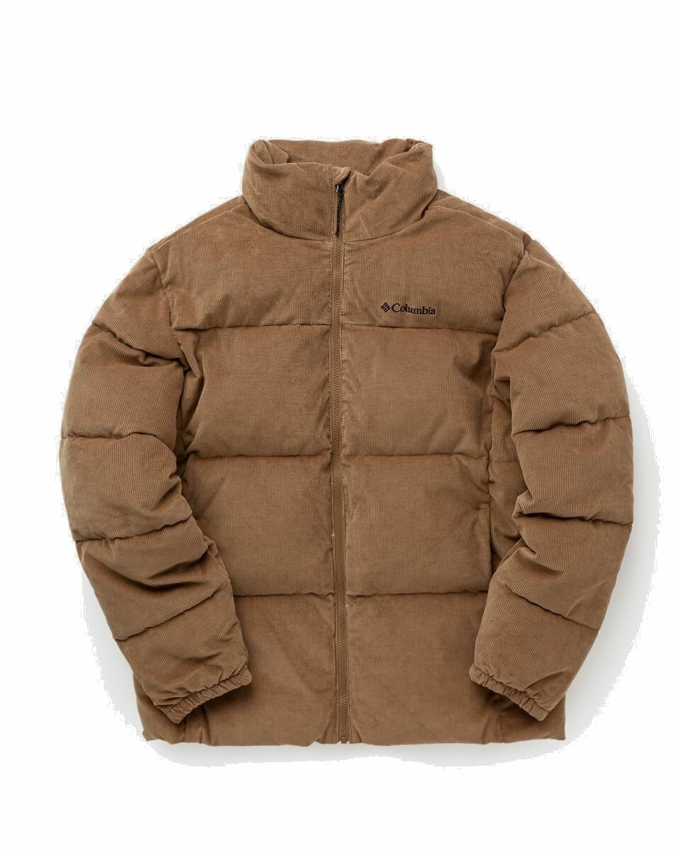 Photo: Columbia Puffect Corduroy Jacket Brown - Mens - Down & Puffer Jackets