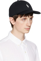 Polo Ralph Lauren Black Embroidered Cap