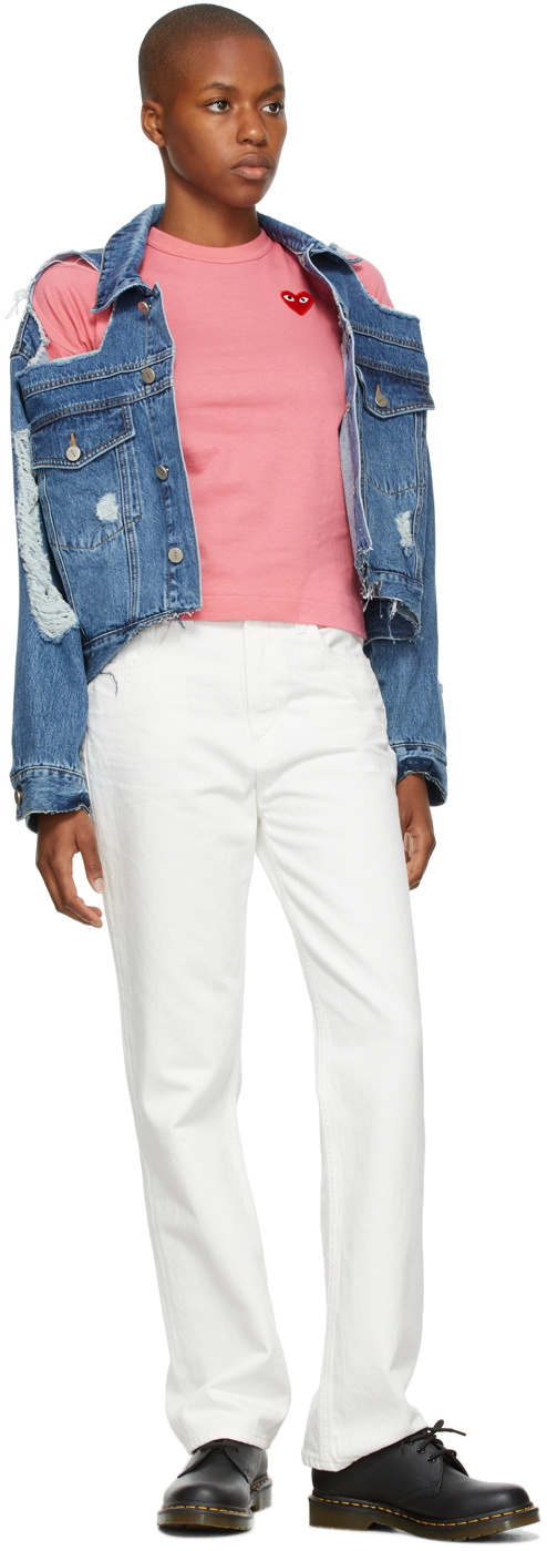 COMME des GARÇONS PLAY Heart Patch T-Shirt