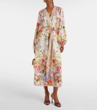 Camilla Sew Yesterday floral silk robe