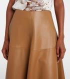 Altuzarra Varda leather maxi skirt