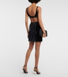 Tom Ford - Floral tulle devoré bralette