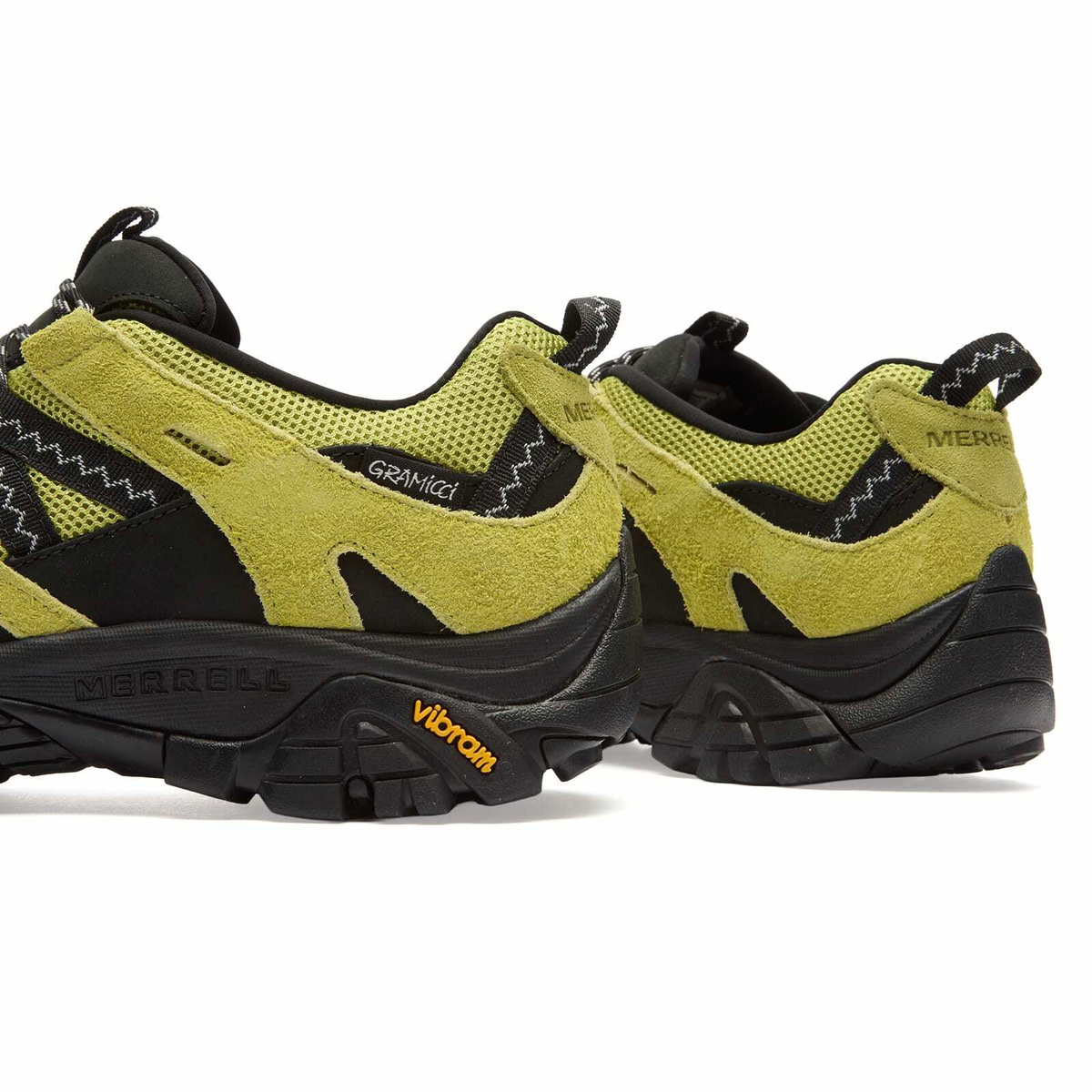 Merrell Men's x Gramicci Moab 2 Siren Sneakers in Dark Citron