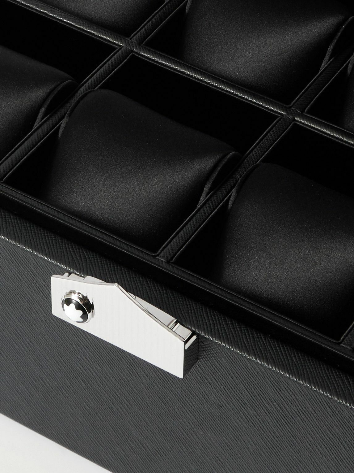 Montblanc - Cross-Grain Leather Eight-Piece Watch Box