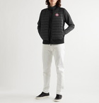 Canada Goose - HyBridge Slim-Fit Merino Wool and Quilted Nylon Down Gilet - Black