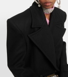 Giuseppe di Morabito Double-breasted wool-blend coat