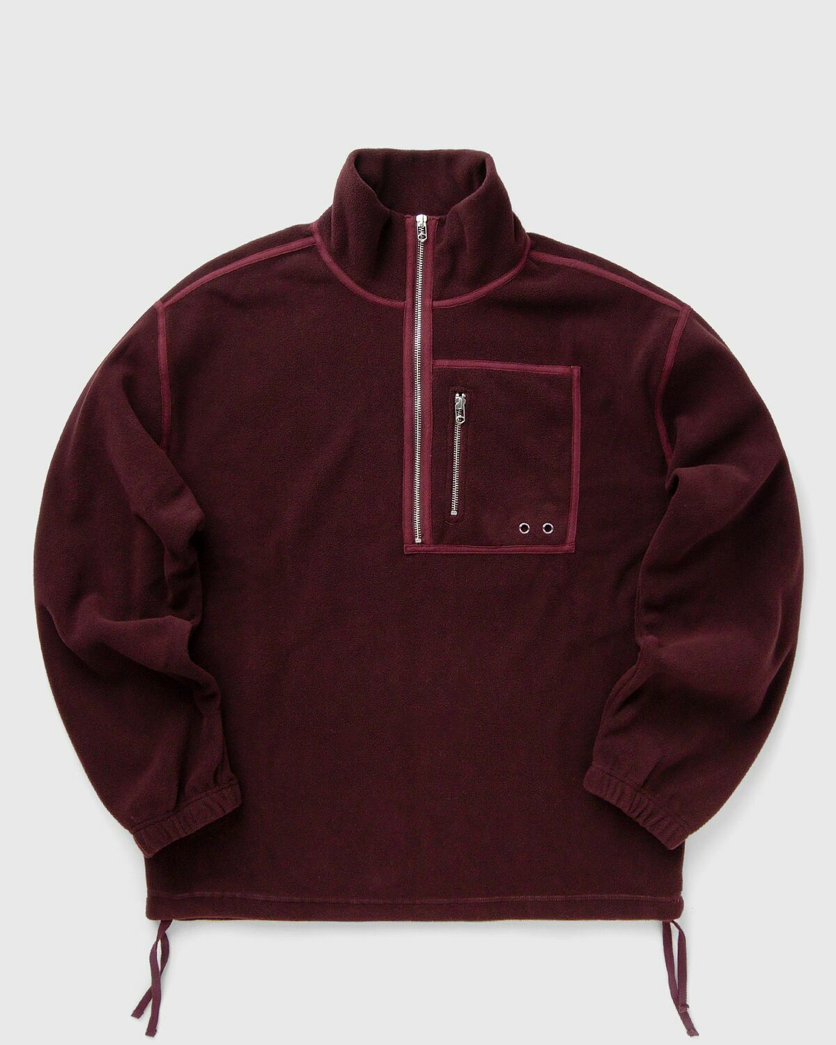 New Amsterdam Fleece Half Zip Half Red Half Zips/Sweatshirts
