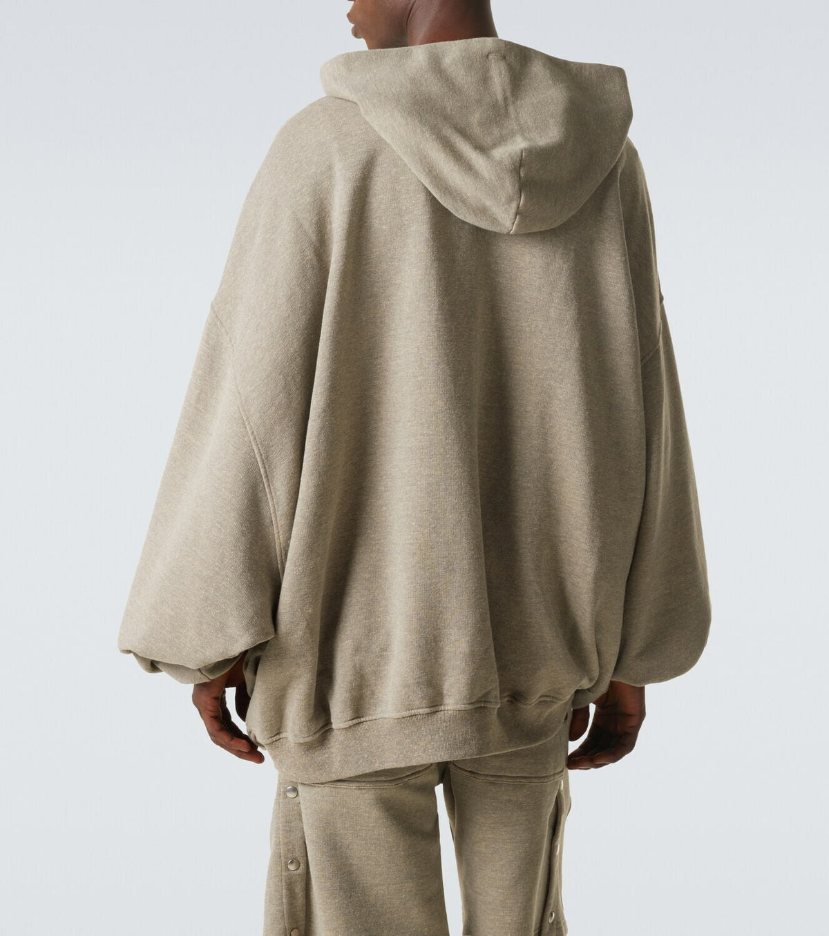 Rick Owens DRKSHDW Hun cotton-blend jersey hoodie