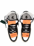 OFF-WHITE - 3.0 Off Court Leather High Top Sneakers