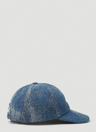 Lexi Scratched Baseball Cap in Blue