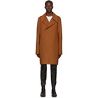 Rick Owens Brown Soft Coat