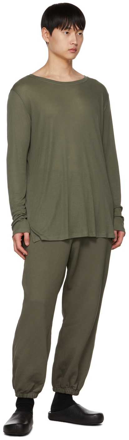 SIR. SSENSE Exclusive Khaki Clovis Lounge Pants