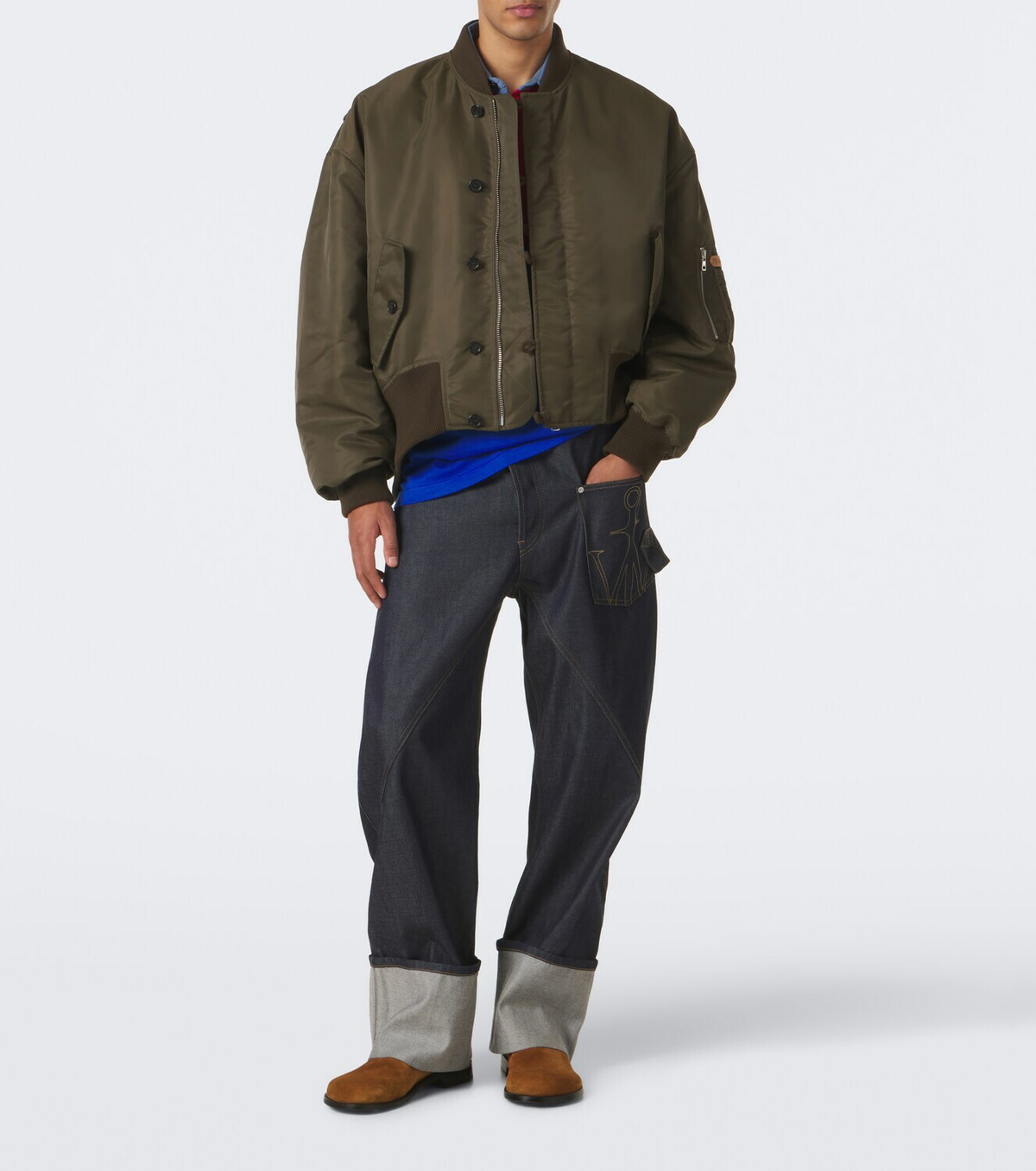 JW Anderson Oversized bomber jacket
