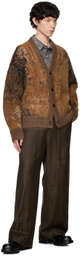 Feng Chen Wang Brown Gradient Cardigan