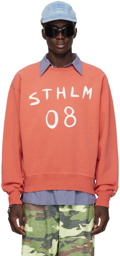 Acne Studios Orange Print Sweater