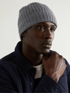 Officine Générale - Ribbed Wool and Cashmere-Blend Beanie