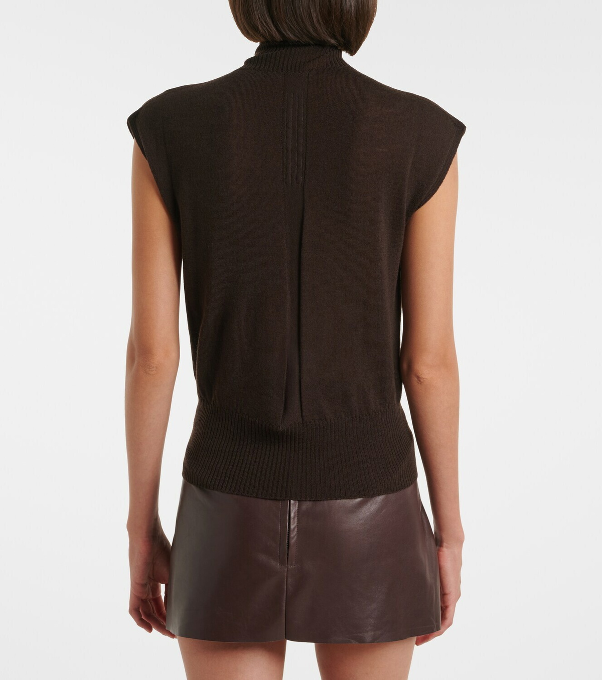 Rick Owens Virgin wool turtleneck sweater