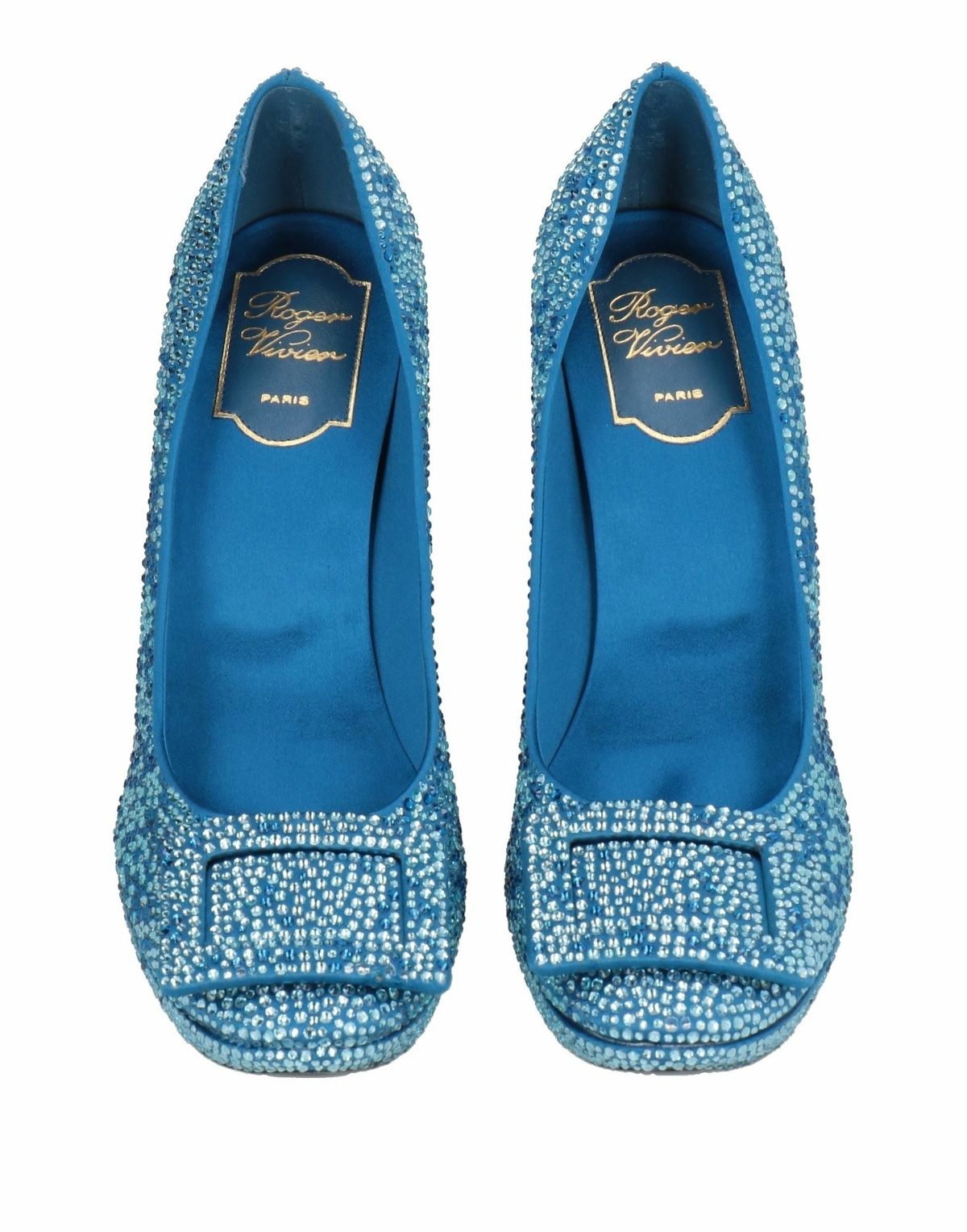 Roger Vivier Womens Pumps in Deep teal