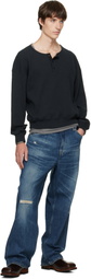 OUR LEGACY Black Ballon Henley