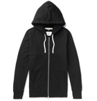 Reigning Champ - Loopback Cotton-Jersey Zip-Up Hoodie - Black