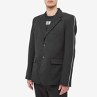VTMNTS Men's Numbered Tailored Jacket in Black