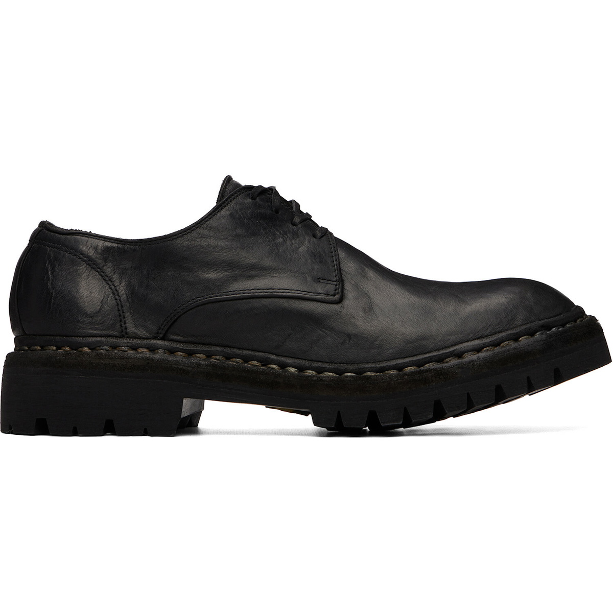 Guidi Black 792V_N Derbys