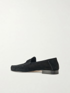 TOM FORD - Ripley Suede Loafers - Black