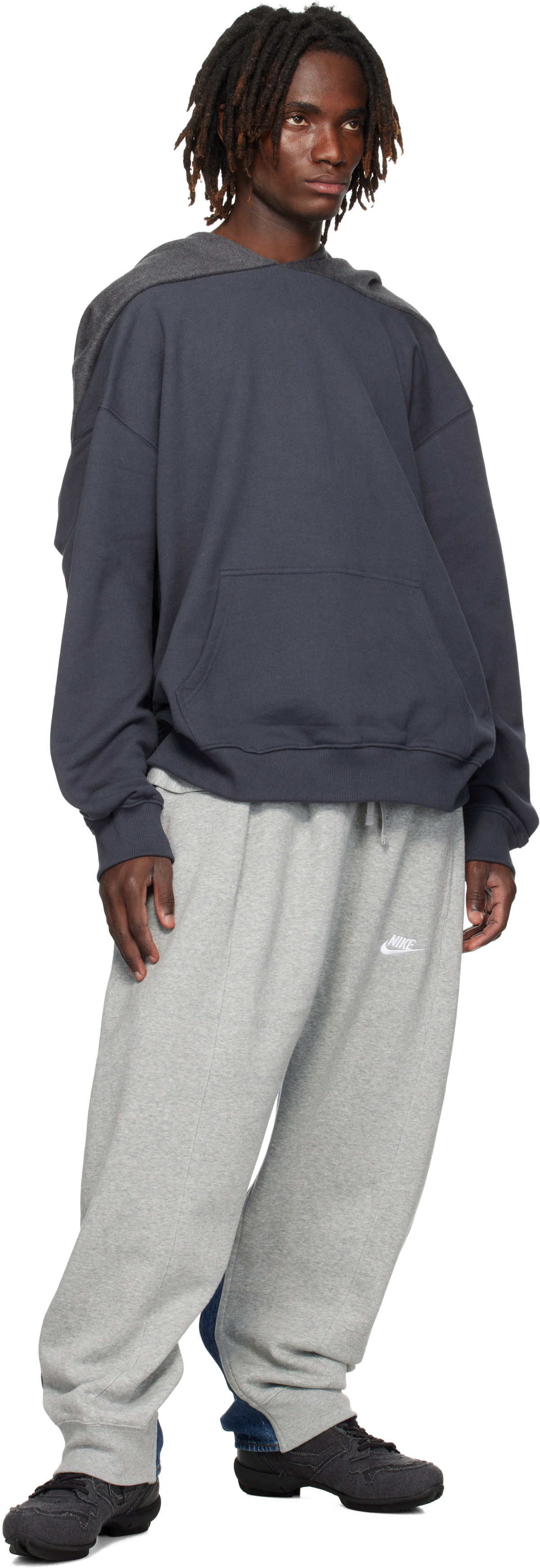Bless Gray & Navy Nº68 Overjoggingjeans Sweatpants