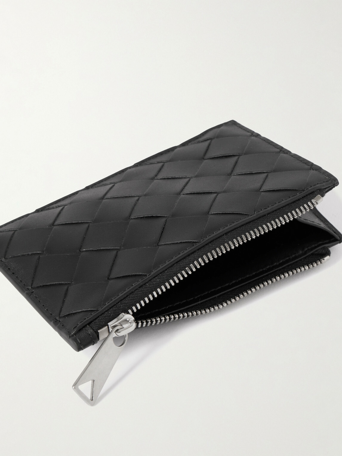 Bottega Veneta - Intrecciato Leather Zipped Cardholder