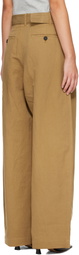 Studio Nicholson Tan Chatto Trousers