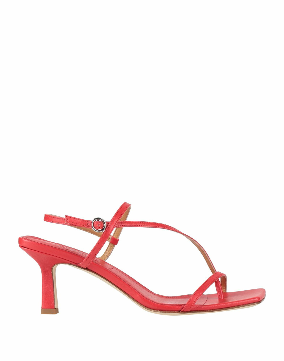 Aeyde Womens Thong sandal in Red