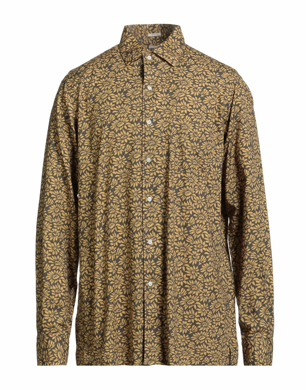 Massimo Alba Mens Shirt in Charcoal