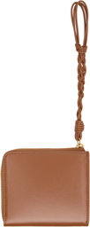 Jil Sander Brown Tangle Wallet